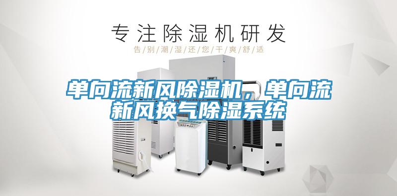 單向流新風(fēng)除濕機，單向流新風(fēng)換氣除濕系統(tǒng)
