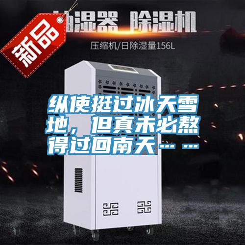 縱使挺過冰天雪地，但真未必熬得過回南天……