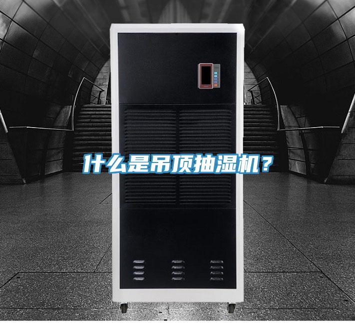 什么是吊頂抽濕機？