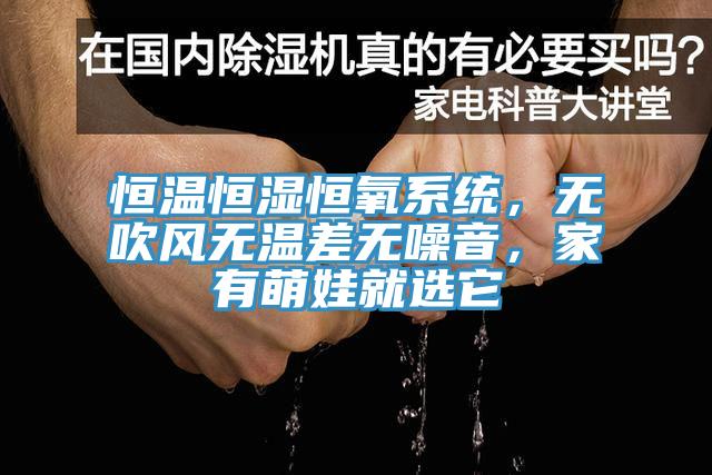恒溫恒濕恒氧系統(tǒng)，無吹風無溫差無噪音，家有萌娃就選它