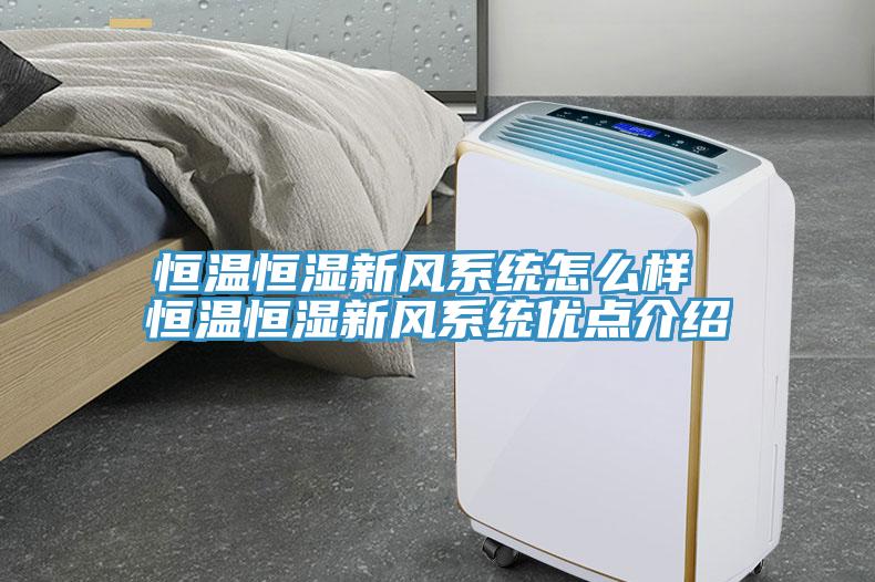 恒溫恒濕新風系統(tǒng)怎么樣 恒溫恒濕新風系統(tǒng)優(yōu)點介紹