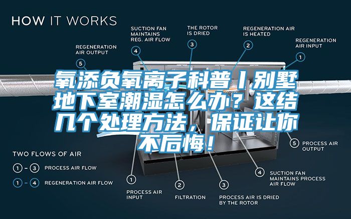 氧添負氧離子科普丨別墅地下室潮濕怎么辦？這結幾個處理方法，保證讓你不后悔！