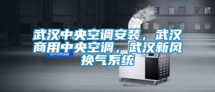 武漢中央空調(diào)安裝，武漢商用中央空調(diào)，武漢新風(fēng)換氣系統(tǒng)