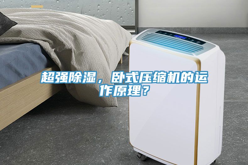 超強除濕，臥式壓縮機的運作原理？