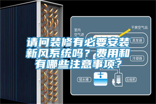 請(qǐng)問(wèn)裝修有必要安裝新風(fēng)系統(tǒng)嗎？費(fèi)用和有哪些注意事項(xiàng)？